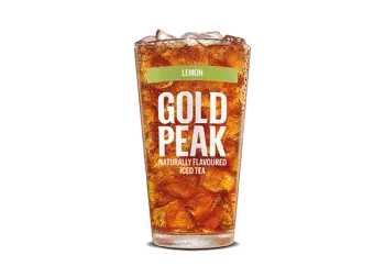 Medium Gold Peak Lemon Iced Tea from burger king Canada menu