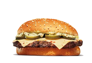 Jalapeno whopper from burger king Canada menu