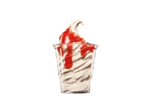 Strawberry Sundae from burger king Canada menu