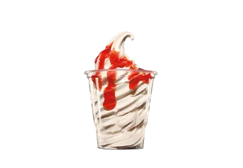 Strawberry Sundae from burger king Canada menu