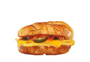 Angry Egg & Cheese Croissan'wich from burger king Canada menu