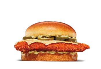 Spicy Jalapeno Crispy Chicken Sandwich from burger king Canada menu